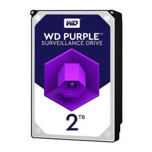 هارد دیسک اینترنال وسترن دیجیتال بنفش ۲ ترابایت WESTERN Purple