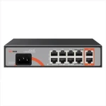 سوئیچ شبکه POE برند مکسرون مدل MSW-3008GP-2GL-120I